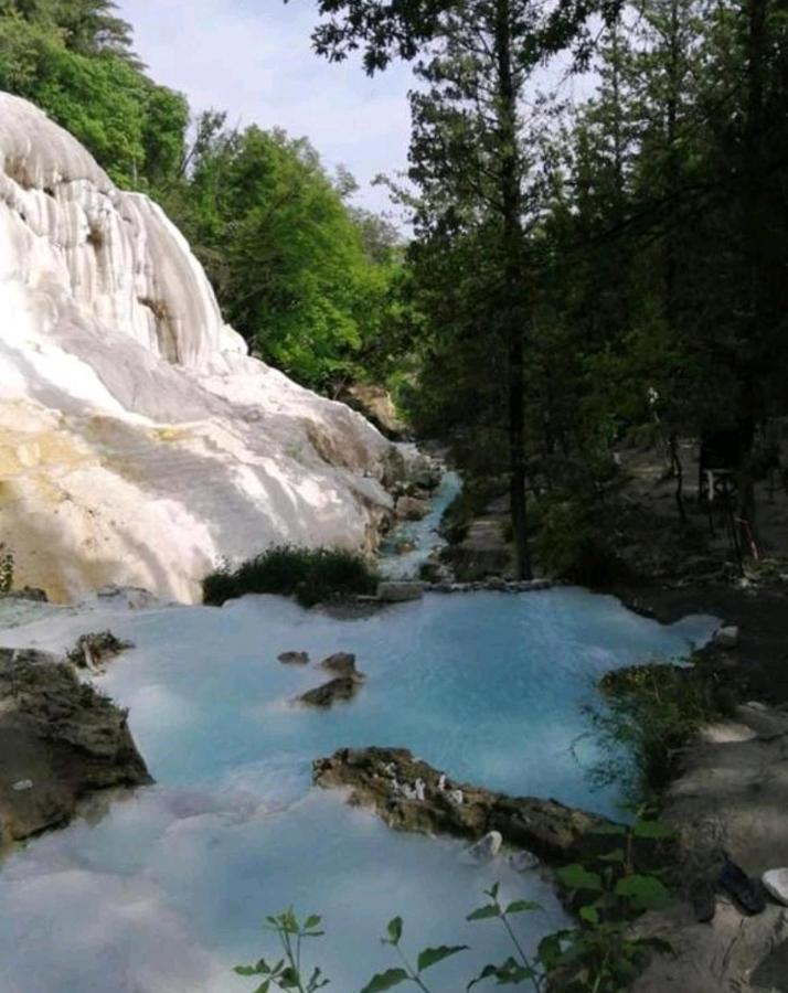 Vila La Casa Di Golia Bagni San Filippo Exteriér fotografie